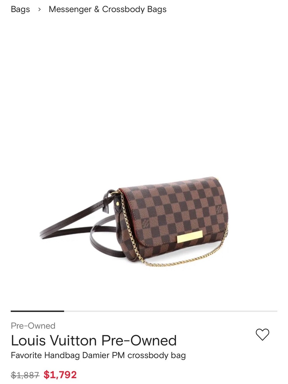 Louis Vuitton Favorite PM Bag - Picture 15 of 15